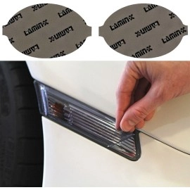 Lamin-X FT608 - 2011-2019 Fiat 500 Abarth Daytime Running Light Covers