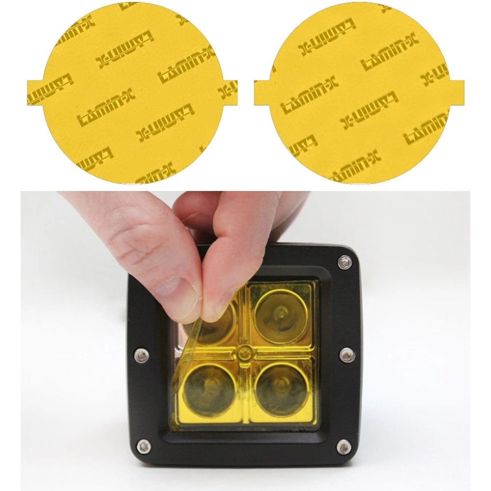 Lamin-X HE005 - Hella Optilux LED 4" Fog Light Covers
