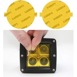 Lamin-X HE005 - Hella Optilux LED 4" Fog Light Covers