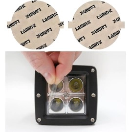 Lamin-X HE005 - Hella Optilux LED 4" Fog Light Covers