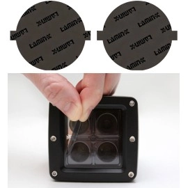 Lamin-X HE005 - Hella Optilux LED 4" Fog Light Covers