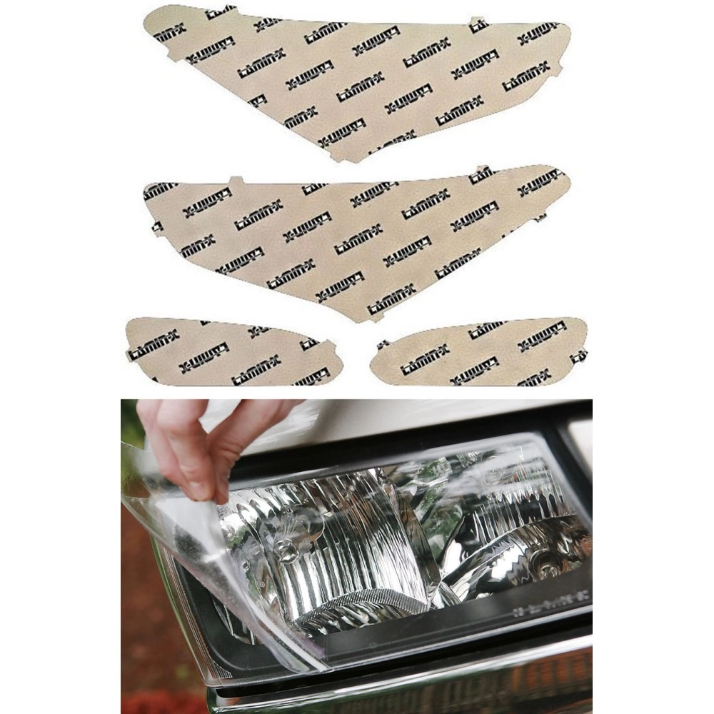 Lamin-X HY026 - 2013-2016 Hyundai Santa Fe Sport Headlight & Fog Light Covers