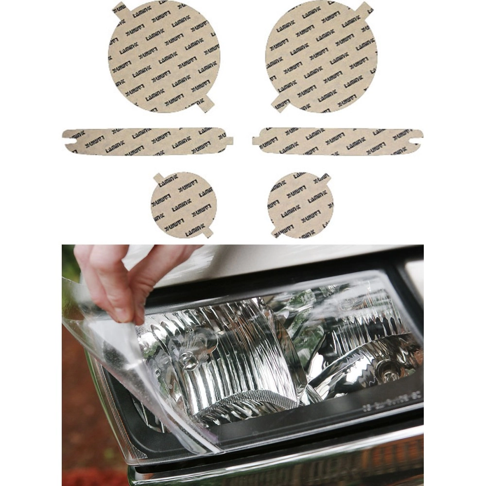 Lamin-X J003 - 2002-2004 Jeep Liberty Headlight & Fog Light Covers Lamin-X J003 - 2002-2004 Jeep Liberty Headlight & Fog Light Covers