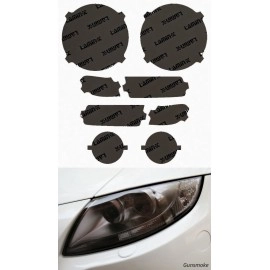 Lamin-X J019 - 2018-2023 Jeep Wrangler JL w/ Halogen Turn Headlight & Fog Light Covers