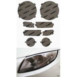 Lamin-X J019 - 2018-2023 Jeep Wrangler JL w/ Halogen Turn Headlight & Fog Light Covers