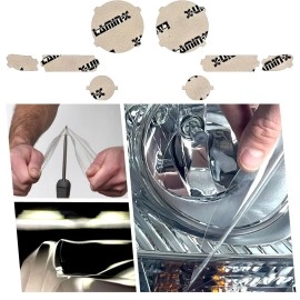 Lamin-X J023 - 2018-2023 Jeep Wrangler JL w/ LED Turn Headlight & Fog Light Covers