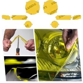 Lamin-X J023 - 2018-2023 Jeep Wrangler JL w/ LED Turn Headlight & Fog Light Covers