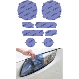 Lamin-X J024 - 2018-2023 Jeep Wrangler JL Rubicon Headlight & Fog Light Covers