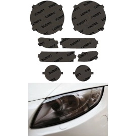 Lamin-X J024 - 2018-2023 Jeep Wrangler JL Rubicon Headlight & Fog Light Covers