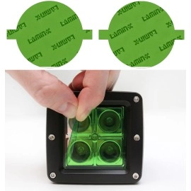 Lamin-X J126 - 2020+ Jeep Gladiator Rubicon & Overland & Mojave Fog Light Covers