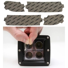 Lamin-X J624 - 2018-2023 Jeep Wrangler JL Rubicon Turn Signal Covers