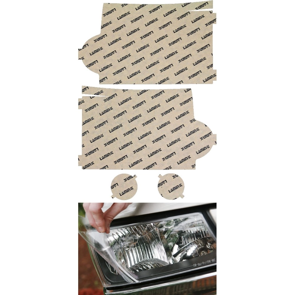 Lamin-X LR004 - 2005-2009 Land Rover LR3 Headlight & Fog Light Covers