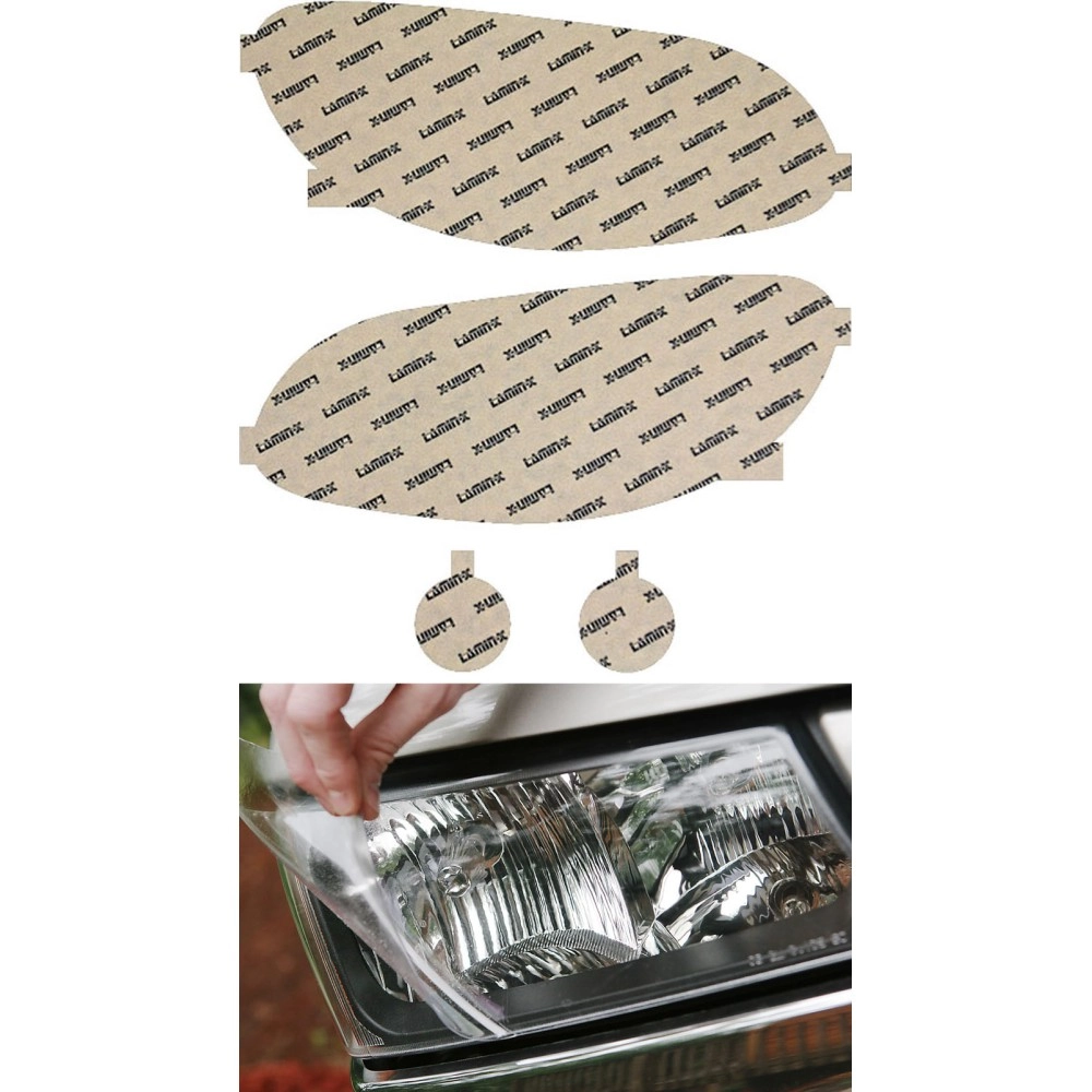 Lamin-X M012 - 2006-2008 Mazda MX-5 Headlight & Fog Light Covers