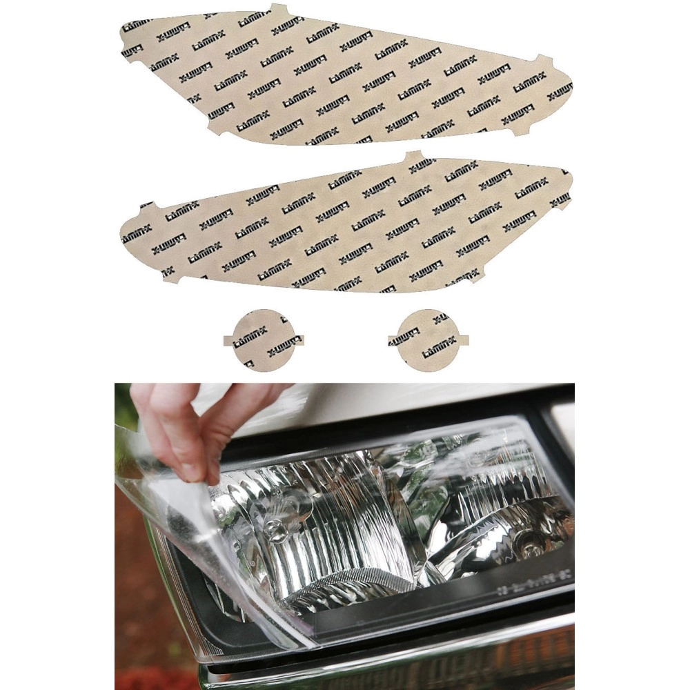 Lamin-X MS003 - 2009 Maserati GranTurismo Headlight & Fog Light Covers