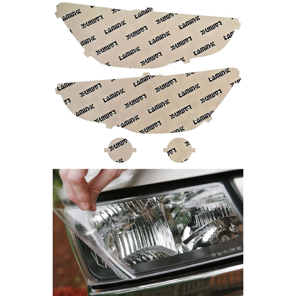 Lamin-X MT018 - 2016-2019 Mitsubishi Outlander Sport Headlight & Fog Light Covers