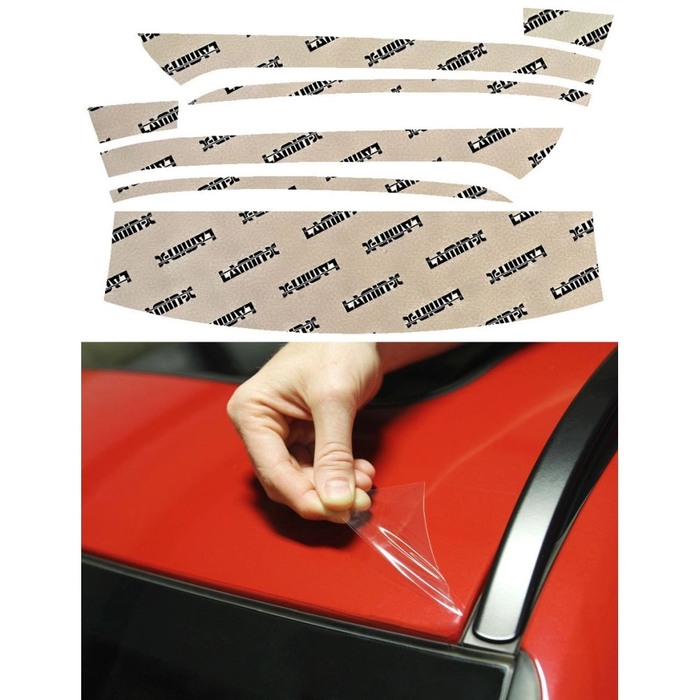 Lamin-X N3556 - 2018-2020 Nissan Kicks A-Pillar & Cab Top Edge Paint Protection Film