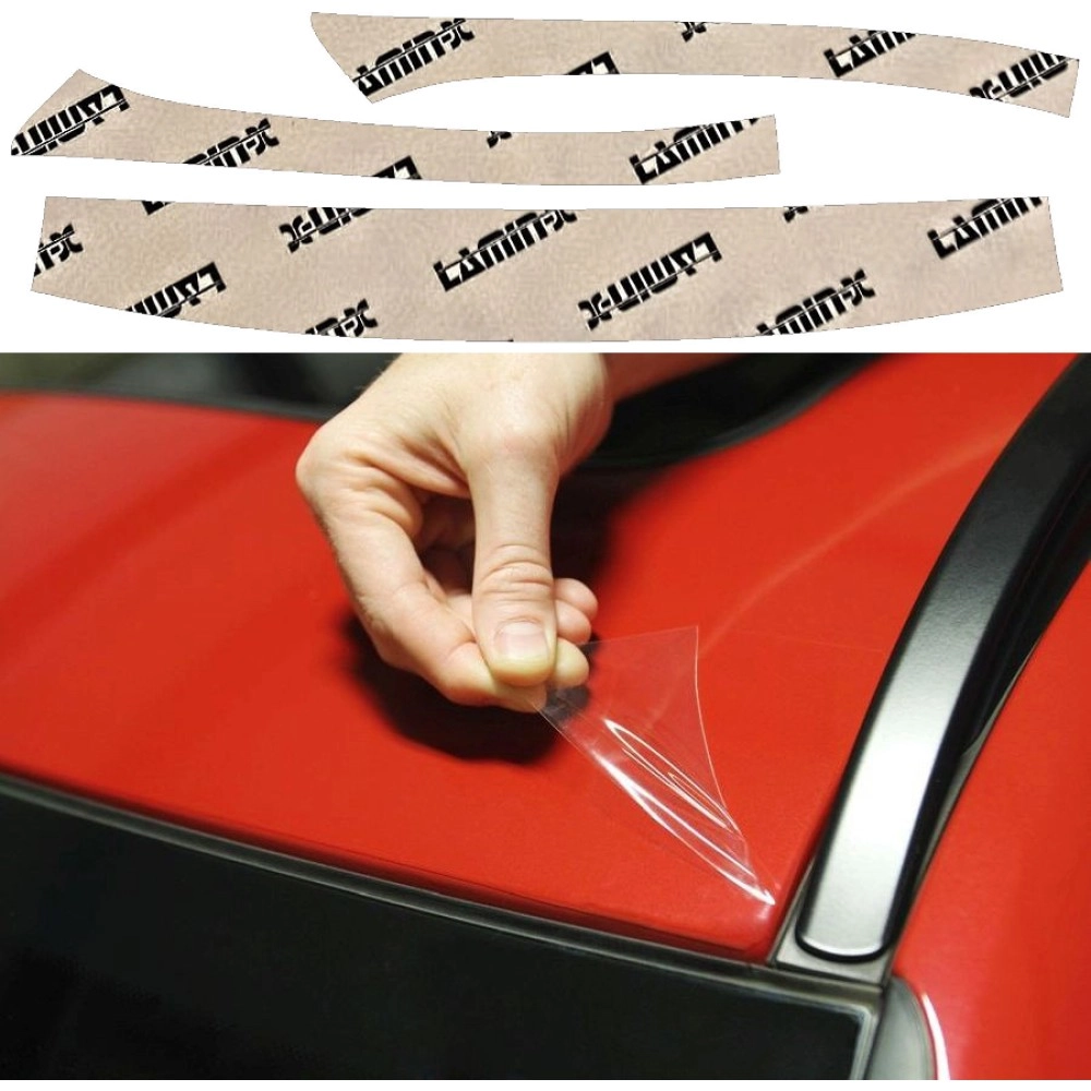 Lamin-X N3563 - 2020 Nissan Rogue Sport A-Pillar & Cab Top Edge Paint Protection Film