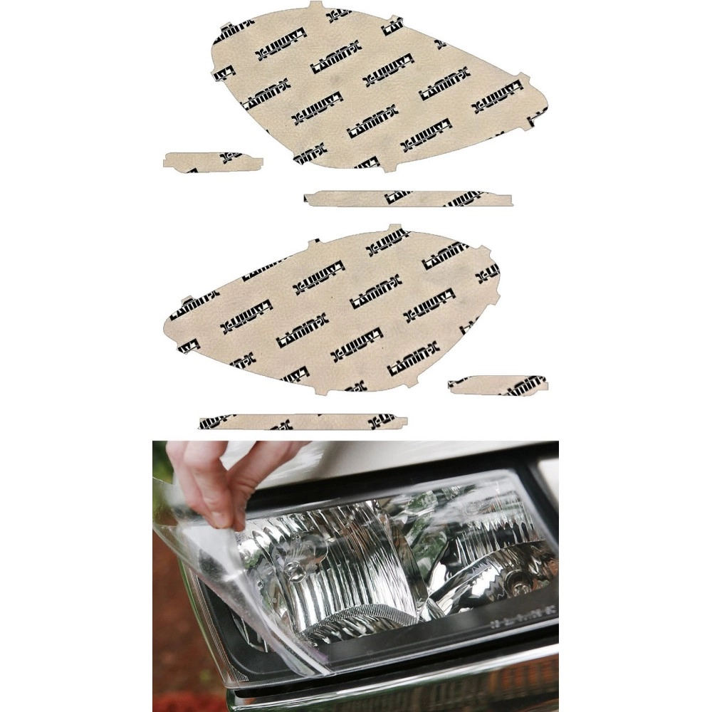 Lamin-X P039 - 2019-2023 Porsche Cayenne Headlight & Fog Light Covers