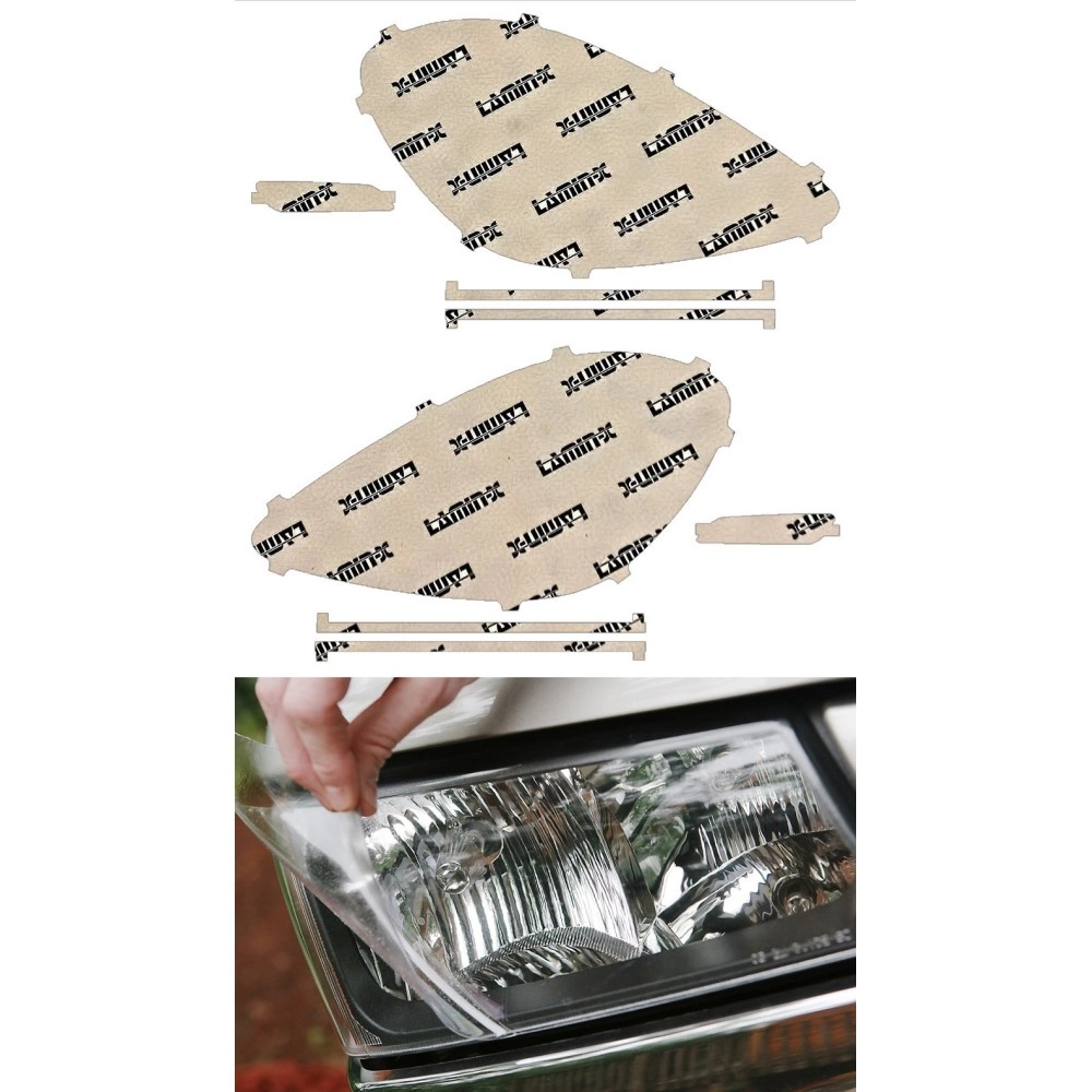 Lamin-X P049 - 2020-2023 Porsche Cayenne Coupe Turbo Headlight & Fog Light Covers