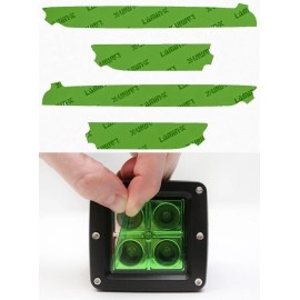 Lamin-X P131 - 2016-2018 Porsche Macan GTS DRL & Turn Signal Covers