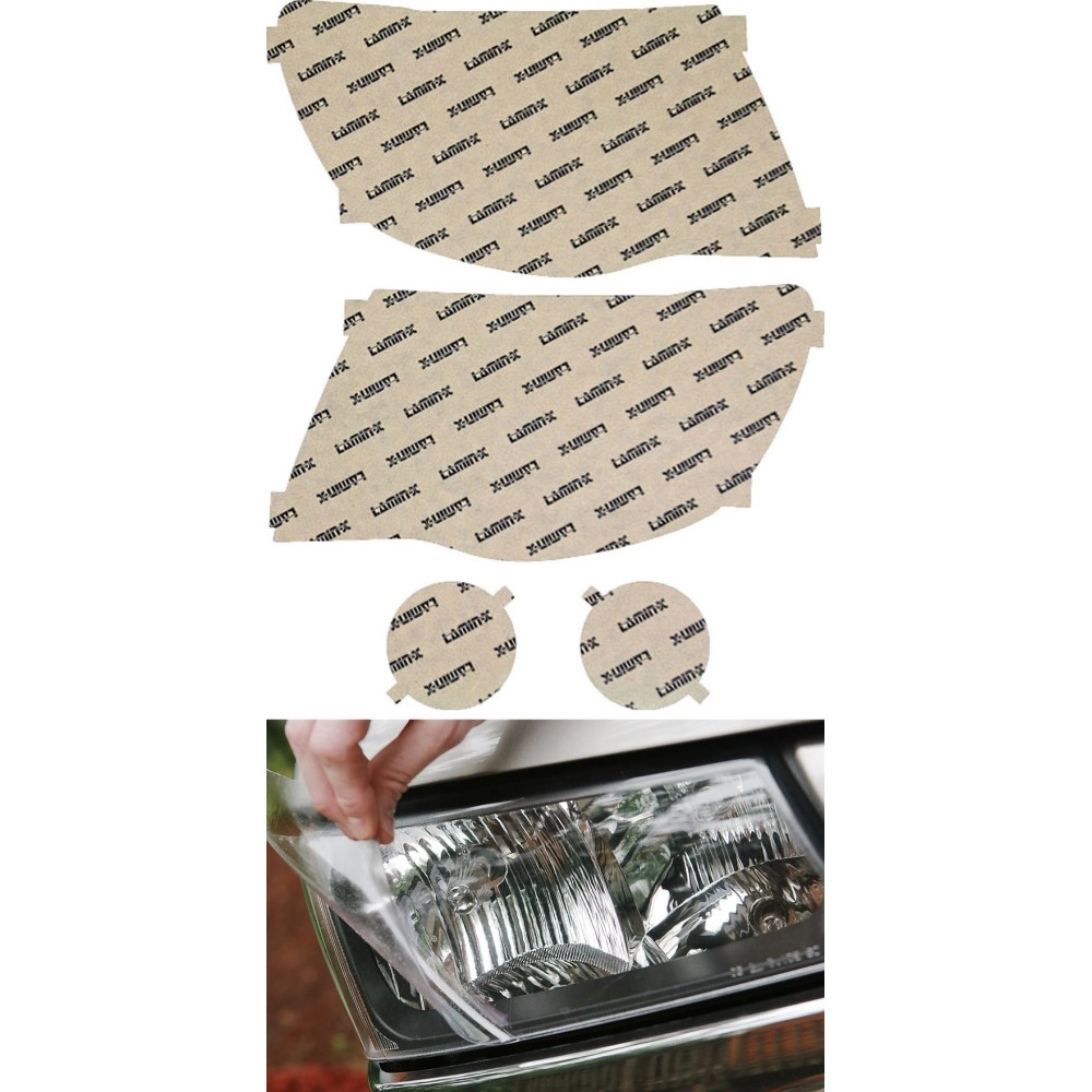 Lamin-X T012 - 2005-2011 Toyota Tacoma Headlight & Fog Light Covers Lamin-X T012 - 2005-2011 Toyota Tacoma Headlight & Fog Light Covers