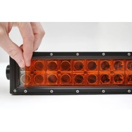 Lamin-X 1-24 - 2" x 4" Universal LED Lamp Film Covers - Single Piece