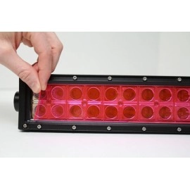Lamin-X 1-24 - 2" x 4" Universal LED Lamp Film Covers - Single Piece