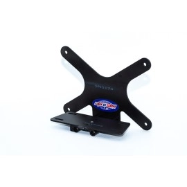 STO N SHO SNS12a - Quick Release License Plate Bracket For 2012-2016 Mitsubishi Lancer Evolution with Aero Kit