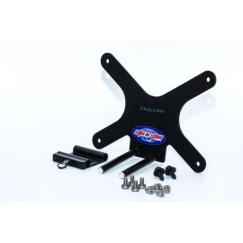 STO N SHO SNS140 - Quick Release License Plate Bracket For 2018-22 Jeep except Sahara/Rubicon, 20-22 Gladiator Sport/Sp S w/plast bump