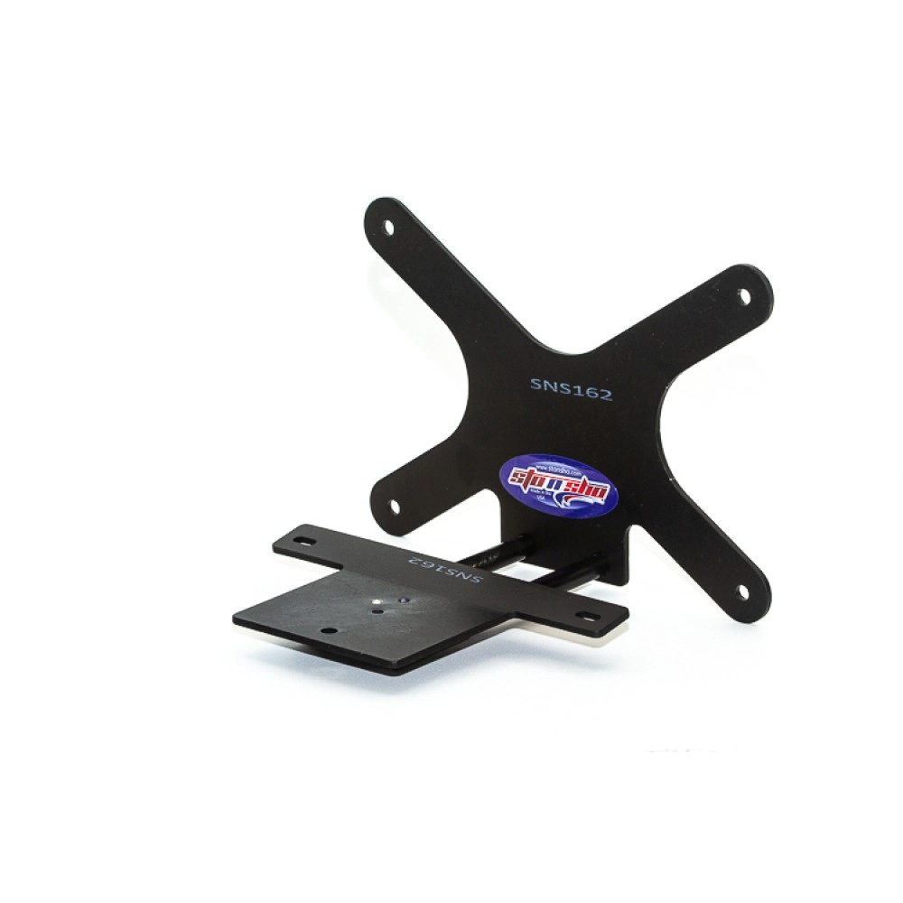 STO N SHO SNS162 - Quick Release License Plate Bracket For 2016-2019 Cadillac CTS-V with Carbon Fiber Spoiler