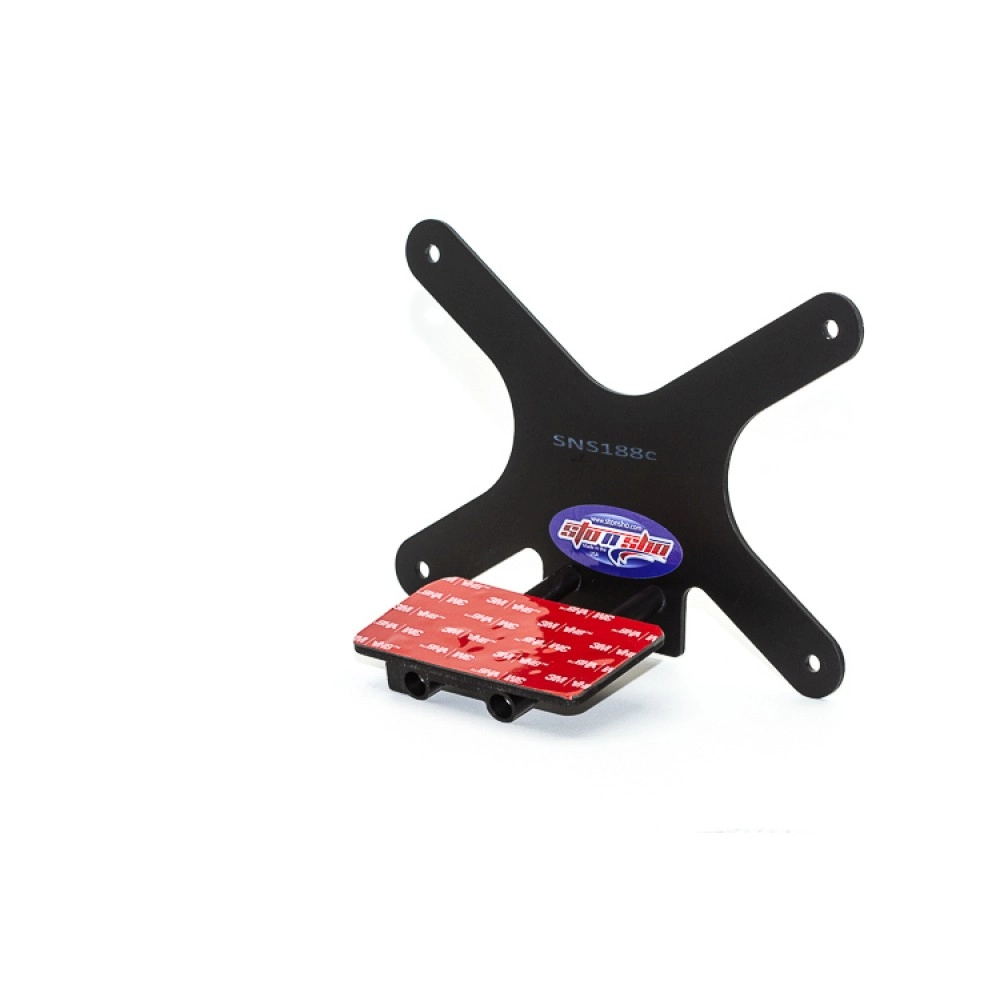 STO N SHO SNS188c - Quick Release License Plate Bracket For 2019-2023 Porsche Cayenne GTS/Cayenne Turbo