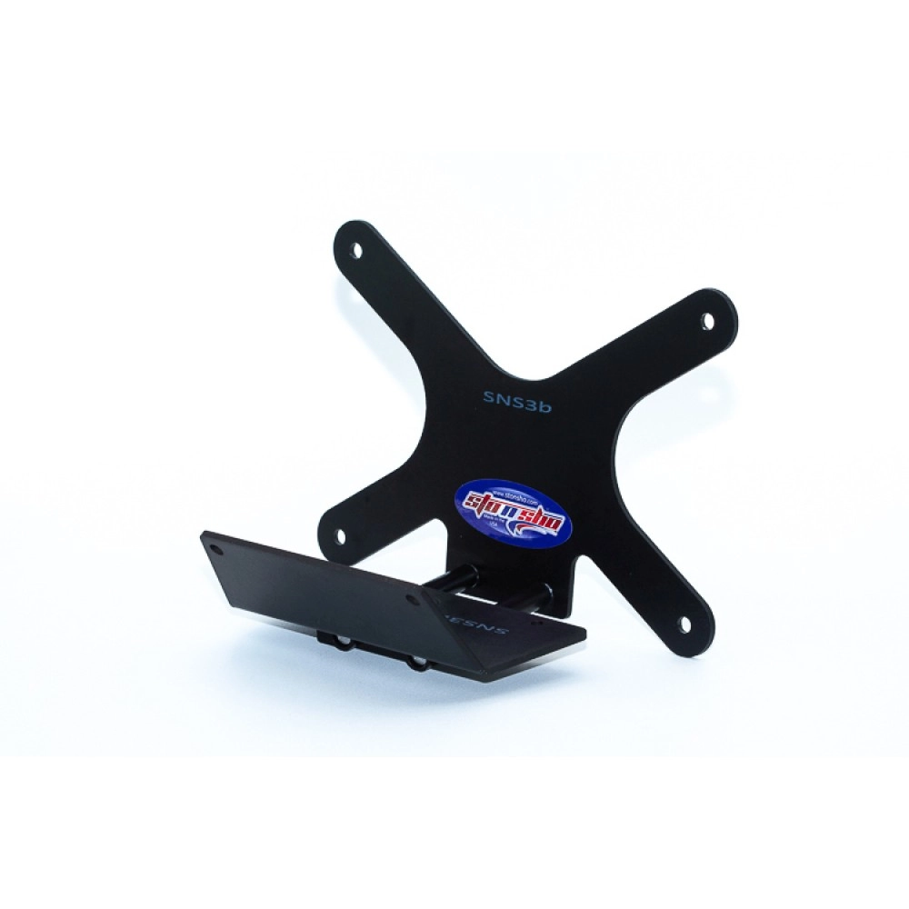 STO N SHO SNS3b - Quick Release License Plate Bracket For 2007 Ford Mustang Saleen Parnelli Jones