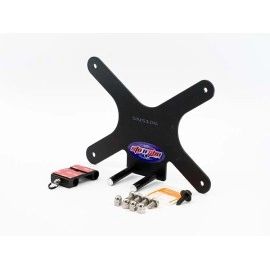 STO N SHO SNS106 - Quick Release License Plate Bracket For 2017-2020 BMW X4 M40i/2017-2020 BMW X5M (Upper Mount)