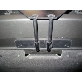 STO N SHO SNS125 - Quick Release License Plate Bracket For 2017-2019 Fiat 124 Spider