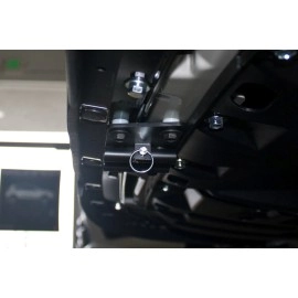 STO N SHO SNS12a - Quick Release License Plate Bracket For 2012-2016 Mitsubishi Lancer Evolution with Aero Kit