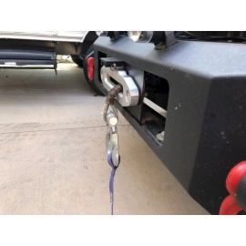 STO N SHO SNS138a - Quick Release License Plate Bracket For Off Road with Hawse Fairlead