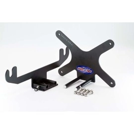 STO N SHO SNS138a - Quick Release License Plate Bracket For Off Road with Hawse Fairlead