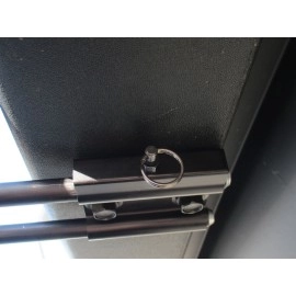 STO N SHO SNS140 - Quick Release License Plate Bracket For 2018-22 Jeep except Sahara/Rubicon, 20-22 Gladiator Sport/Sp S w/plast bump