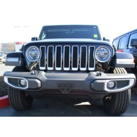 STO N SHO SNS140a - Quick Release License Plate Bracket For 2018-22 Jeep Sahara & Rubicon/Gladiator Overland/Mojave/Rubicon w/plas bump