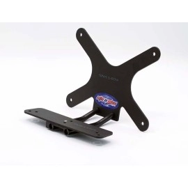 STO N SHO SNS140a - Quick Release License Plate Bracket For 2018-22 Jeep Sahara & Rubicon/Gladiator Overland/Mojave/Rubicon w/plas bump