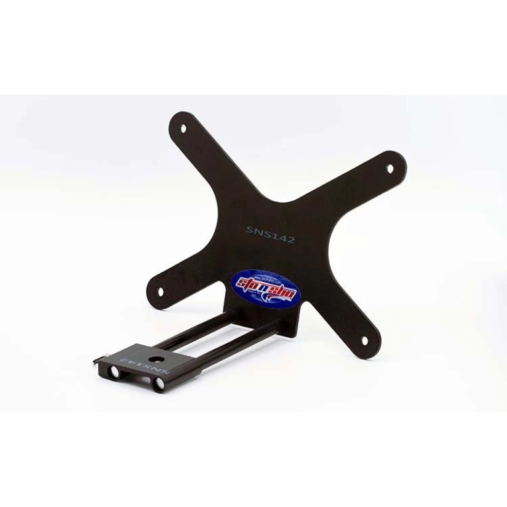 STO N SHO SNS142 - Quick Release License Plate Bracket For 2012-2018  Wrangler JK metal bumper