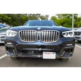 STO N SHO SNS149b - Quick Release License Plate Bracket For 2018-2024 BMW X3 & 2018-2025 X4 M40i and 30i with adaptive cruise control