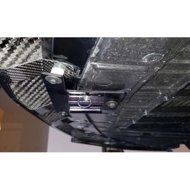 STO N SHO SNS162a - Quick Release License Plate Bracket For 2016-2019 Cadillac CTS-V without Carbon Fiber Spoiler