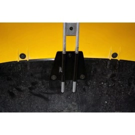 STO N SHO SNS18a - Quick Release License Plate Bracket For 2006-2010 Dodge Charger Super Bee/ SRT8