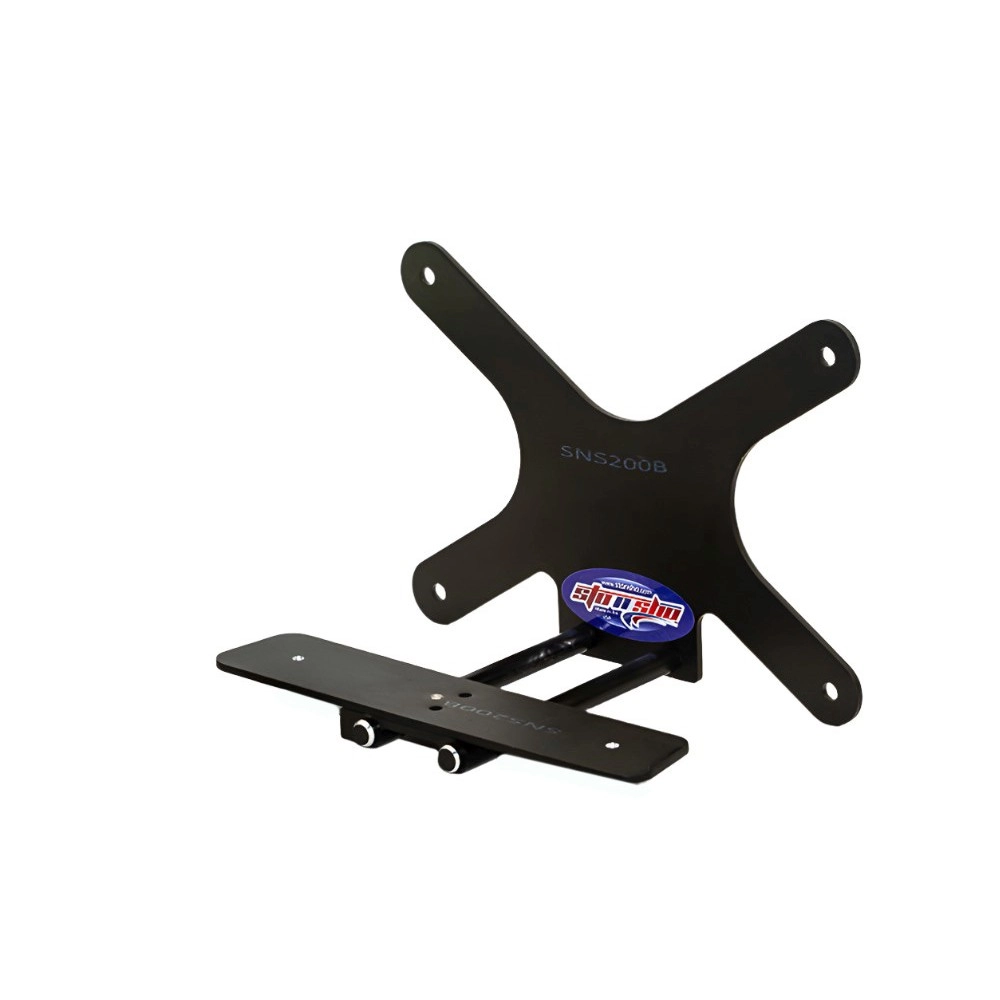 STO N SHO SNS200b - Quick Release License Plate Bracket For 2023-2025 Chevrolet C8 Corvette Z06 and 2024-2025 E-Ray w/o Carbon Fiber