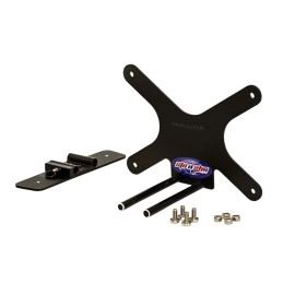 STO N SHO SNS200b - Quick Release License Plate Bracket For 2023-2025 Chevrolet C8 Corvette Z06 and 2024-2025 E-Ray w/o Carbon Fiber