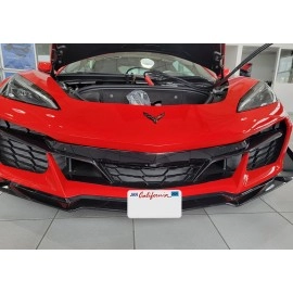 STO N SHO SNS200c - Quick Release License Plate Bracket For 2023-2025 Chevrolet C8 Corvette Z06/Z07/E-Ray with Carbon Fiber Splitter