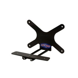 STO N SHO SNS200c - Quick Release License Plate Bracket For 2023-2025 Chevrolet C8 Corvette Z06/Z07/E-Ray with Carbon Fiber Splitter