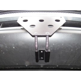 STO N SHO SNS205 - Quick Release License Plate Bracket For 2019-2021 Porsche Macan/Macan S