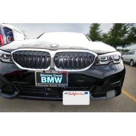 STO N SHO SNS215a - Quick Release License Plate Bracket For 2019-2024 BMW 330i/330e Non M Sport with adaptive cruise